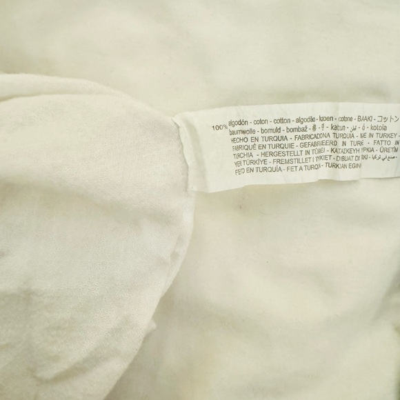 Zara Toddler Boy White Manadarin Collar Long Sleeve Top - 18-24 most - Picture 4 of 4